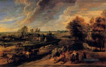 die Rückkehr der Landarbeiter aus den Bereichen Peter Paul Rubens Ölgemälde